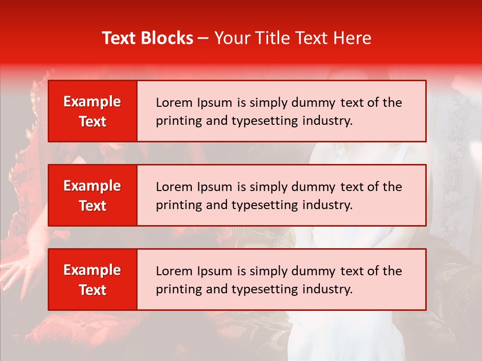 Smiling Attractive Two PowerPoint Template