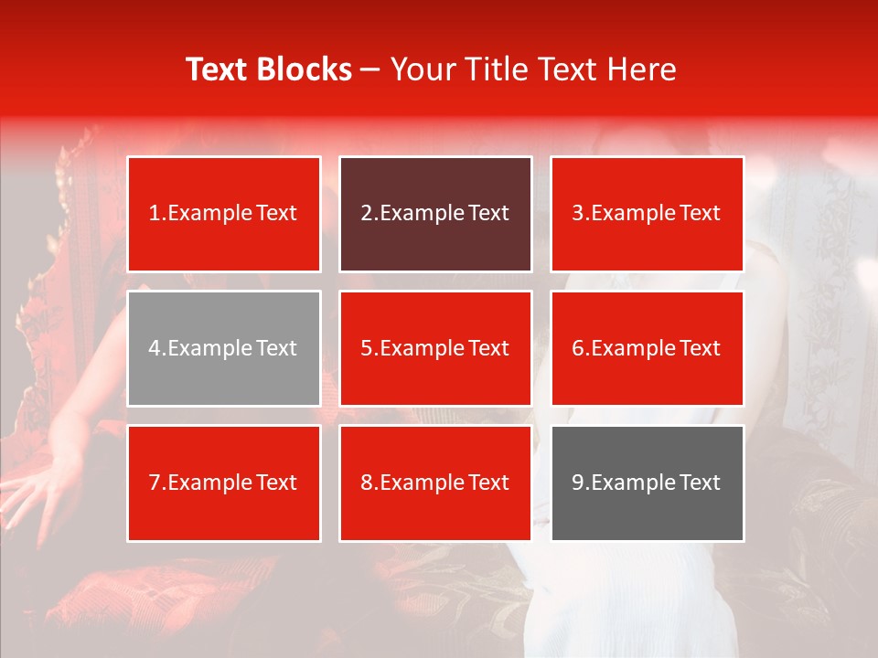 Smiling Attractive Two PowerPoint Template