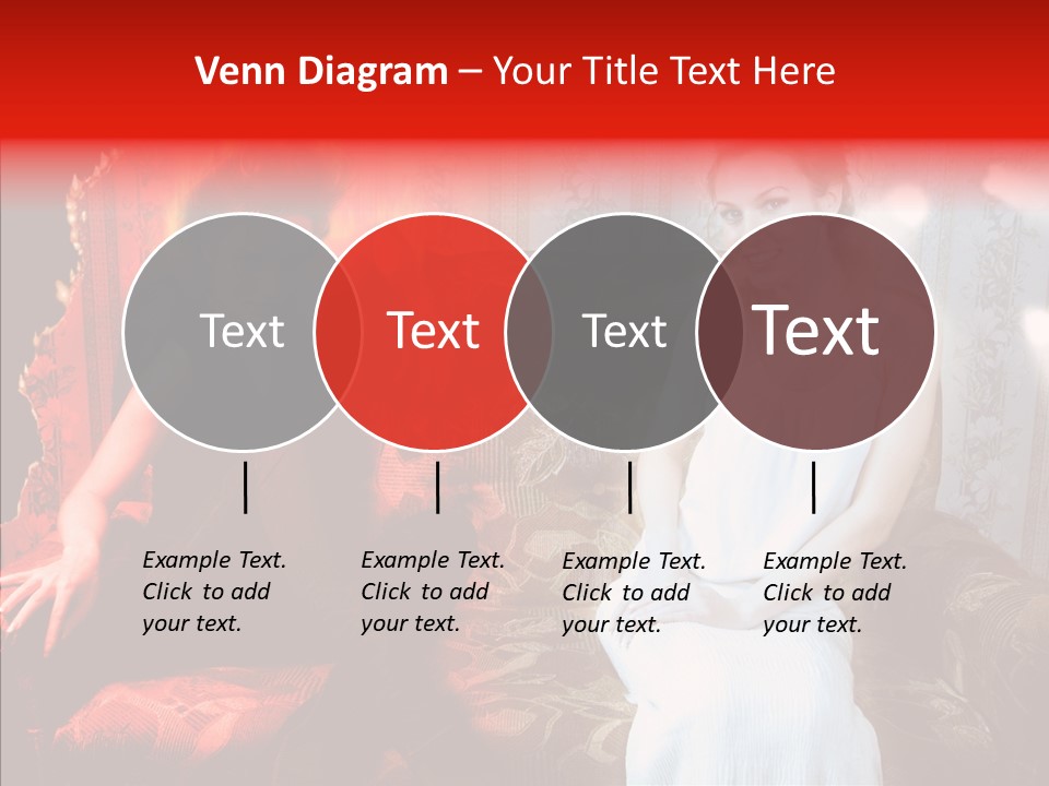 Smiling Attractive Two PowerPoint Template