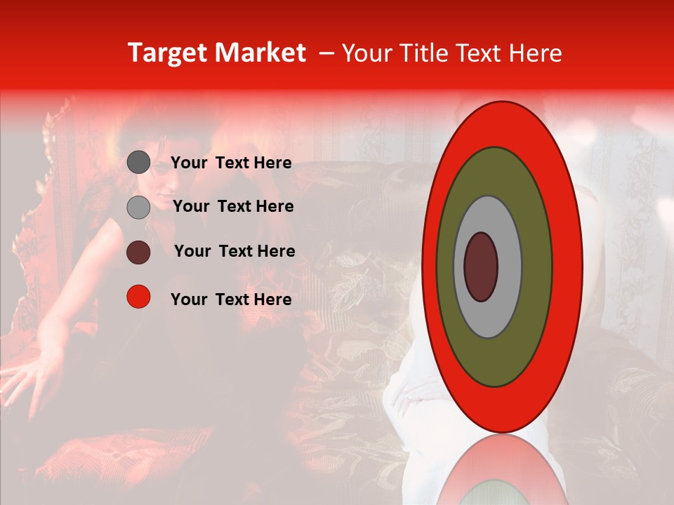 Smiling Attractive Two PowerPoint Template