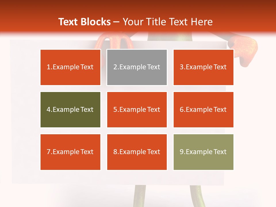 Rainforest Closeup Illustration PowerPoint Template