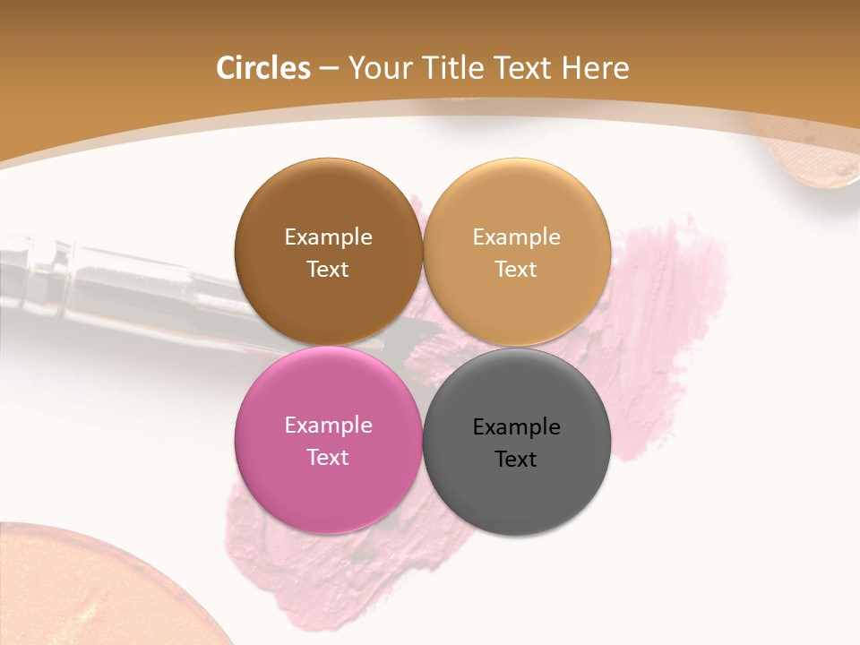 Human Swatch Brown PowerPoint Template