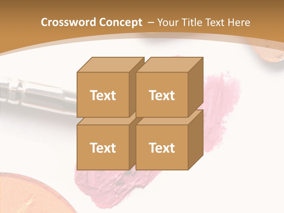 Human Swatch Brown PowerPoint Template