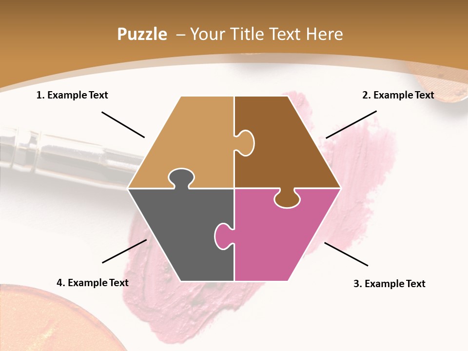 Human Swatch Brown PowerPoint Template