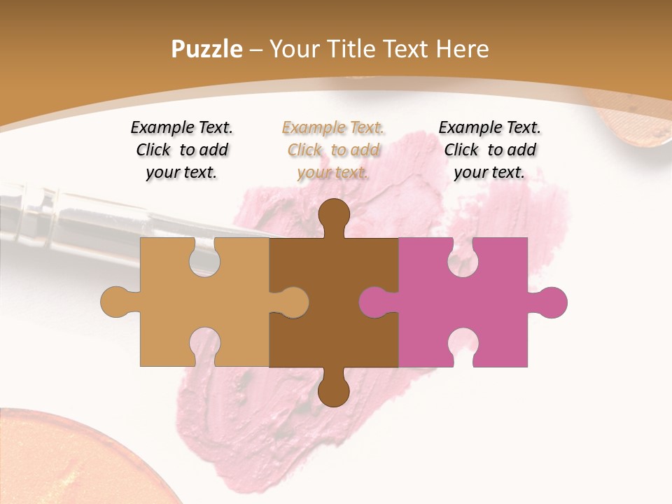 Human Swatch Brown PowerPoint Template