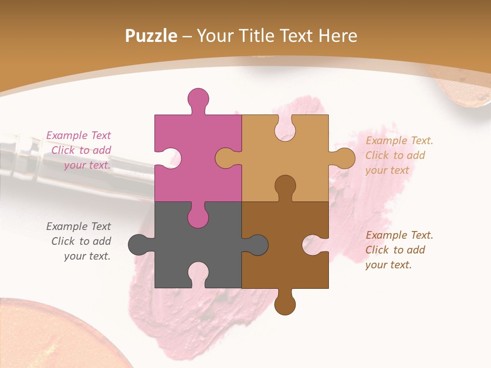 Human Swatch Brown PowerPoint Template