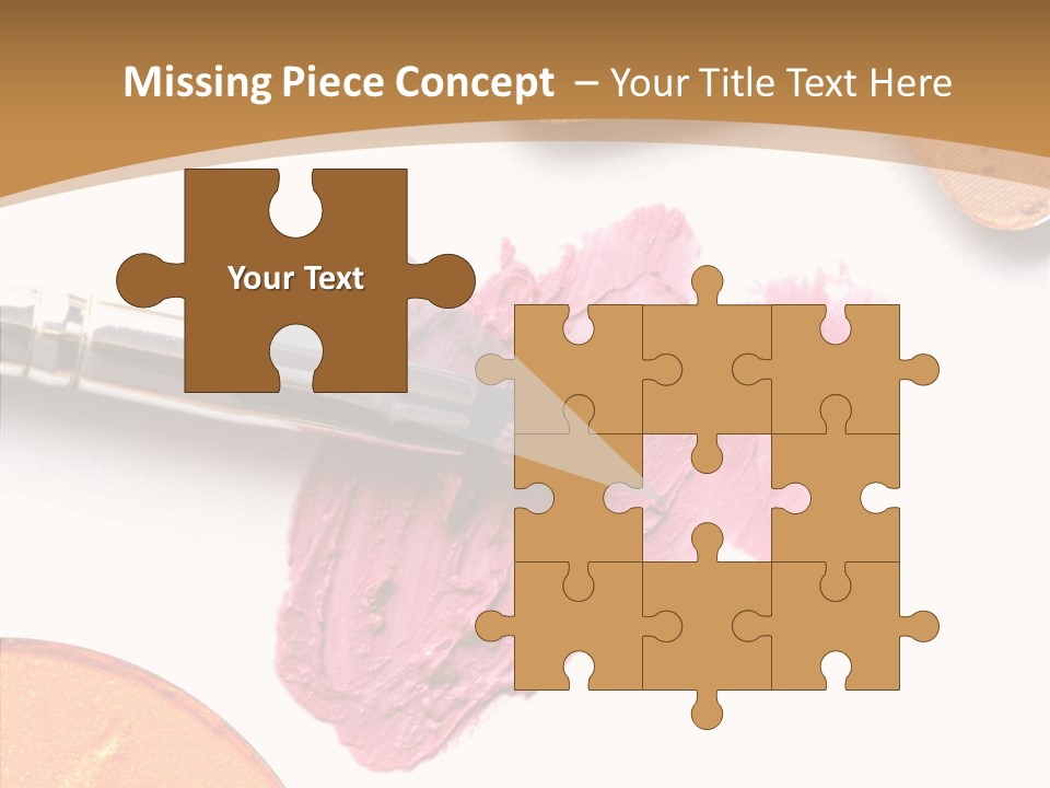 Human Swatch Brown PowerPoint Template