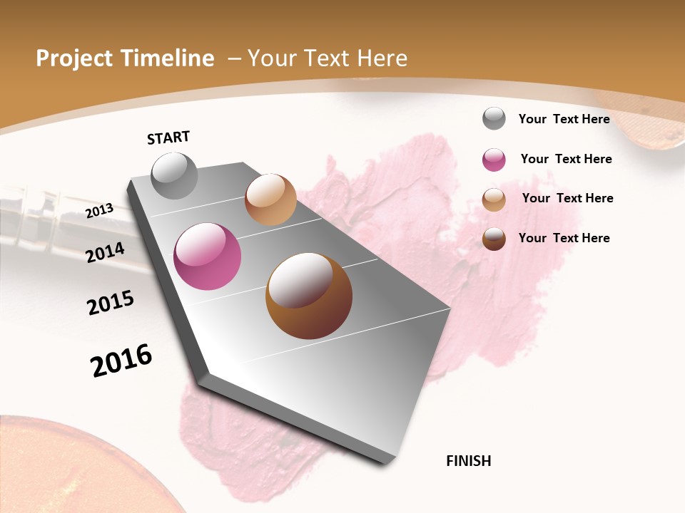 Human Swatch Brown PowerPoint Template