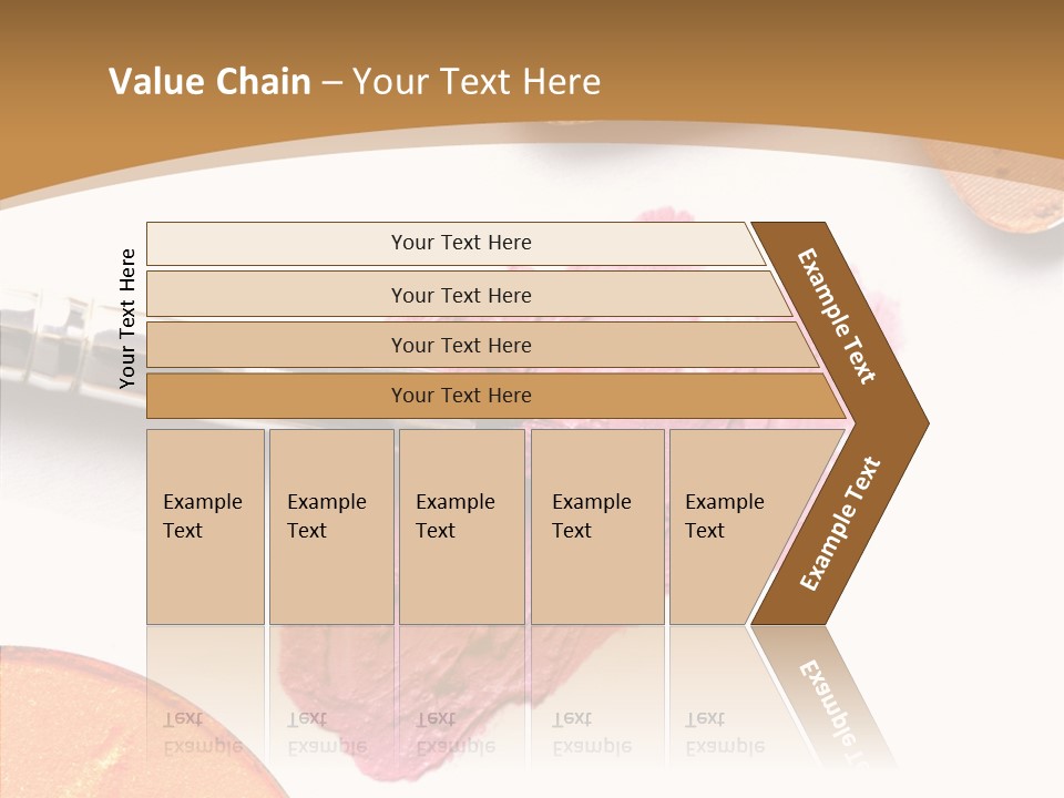 Human Swatch Brown PowerPoint Template