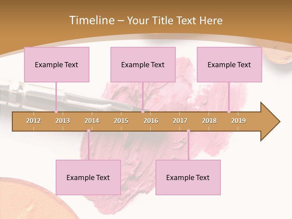 Human Swatch Brown PowerPoint Template