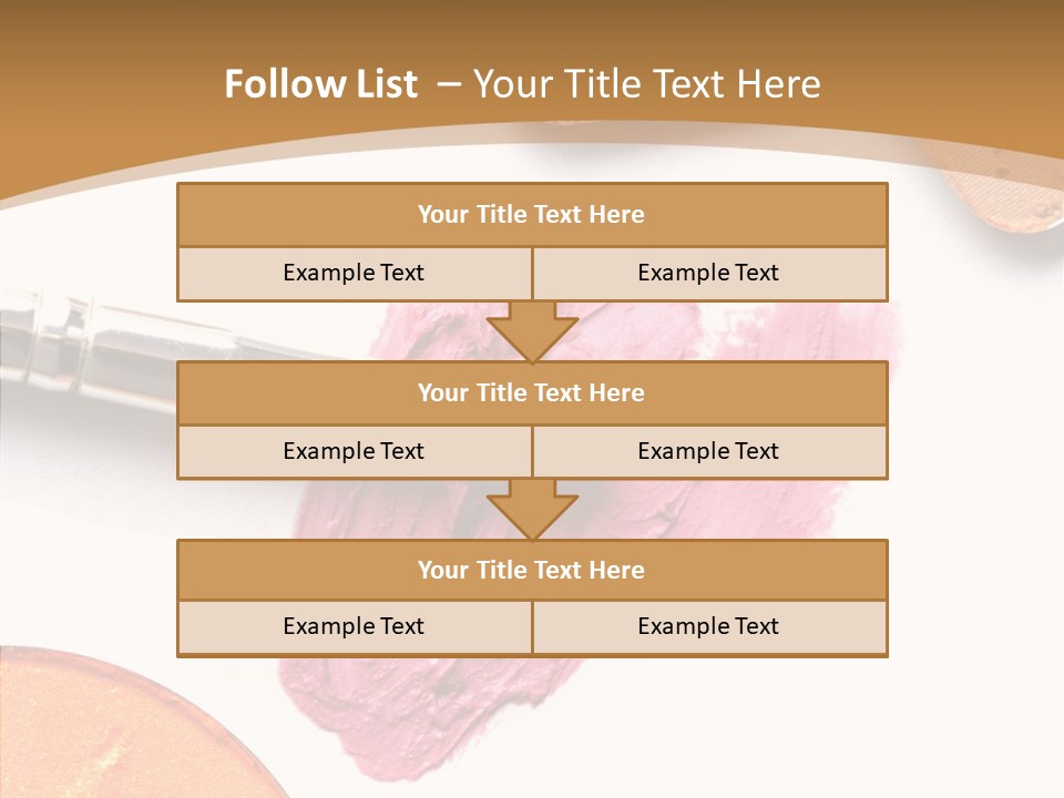 Human Swatch Brown PowerPoint Template