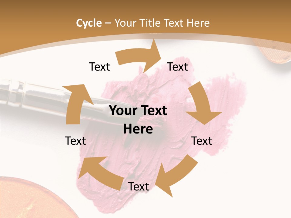 Human Swatch Brown PowerPoint Template