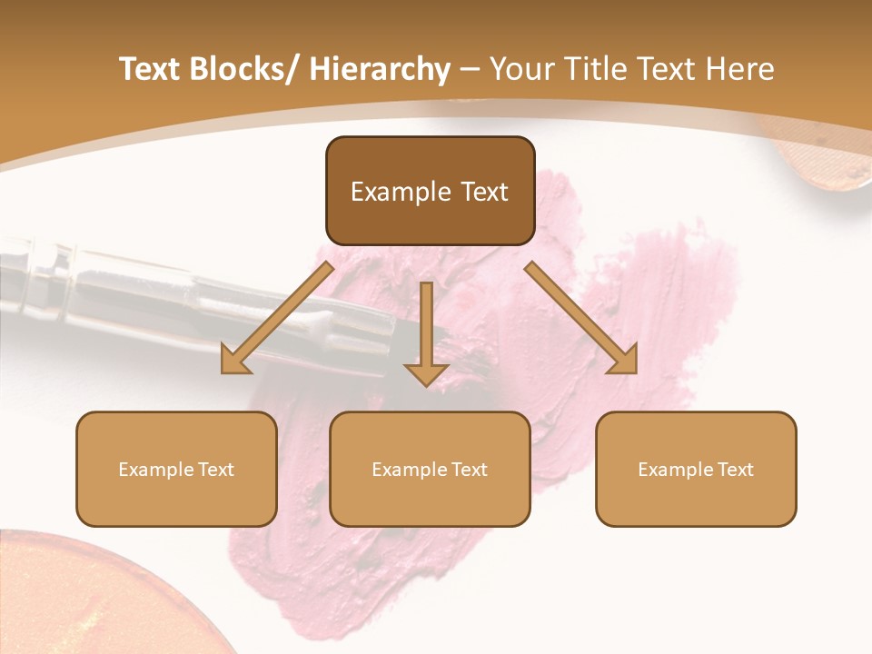 Human Swatch Brown PowerPoint Template