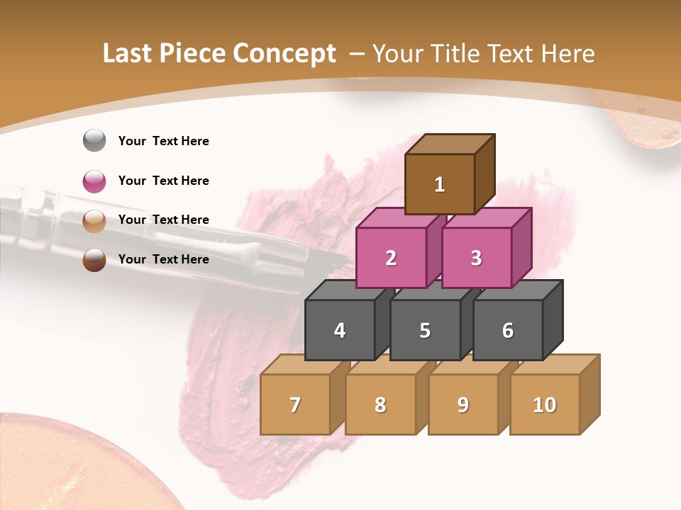 Human Swatch Brown PowerPoint Template