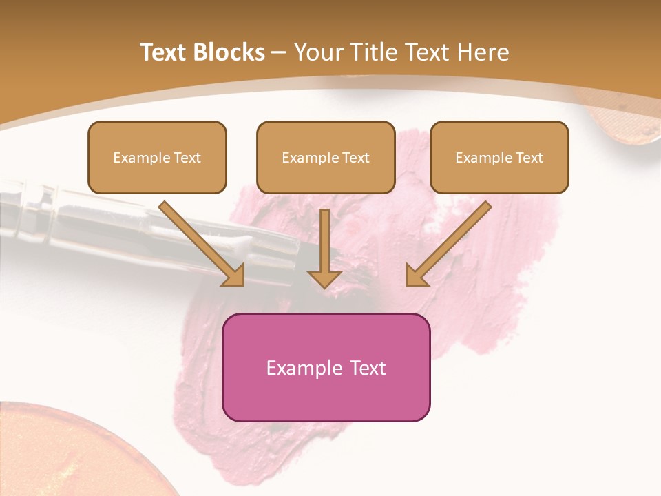 Human Swatch Brown PowerPoint Template