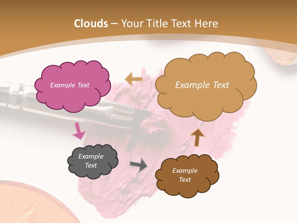 Human Swatch Brown PowerPoint Template