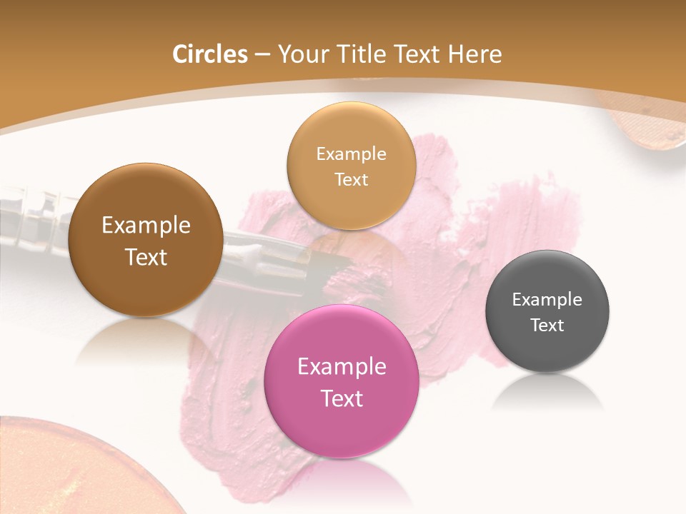 Human Swatch Brown PowerPoint Template