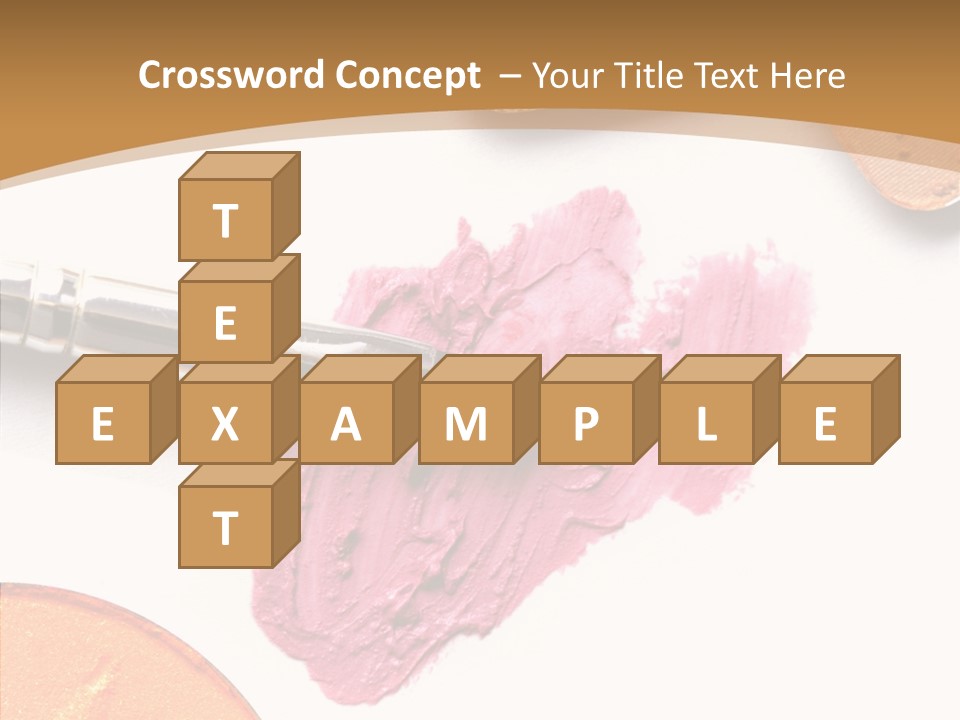 Human Swatch Brown PowerPoint Template