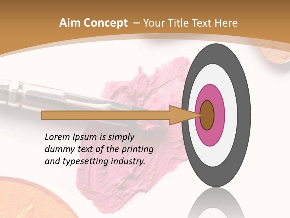 Human Swatch Brown PowerPoint Template