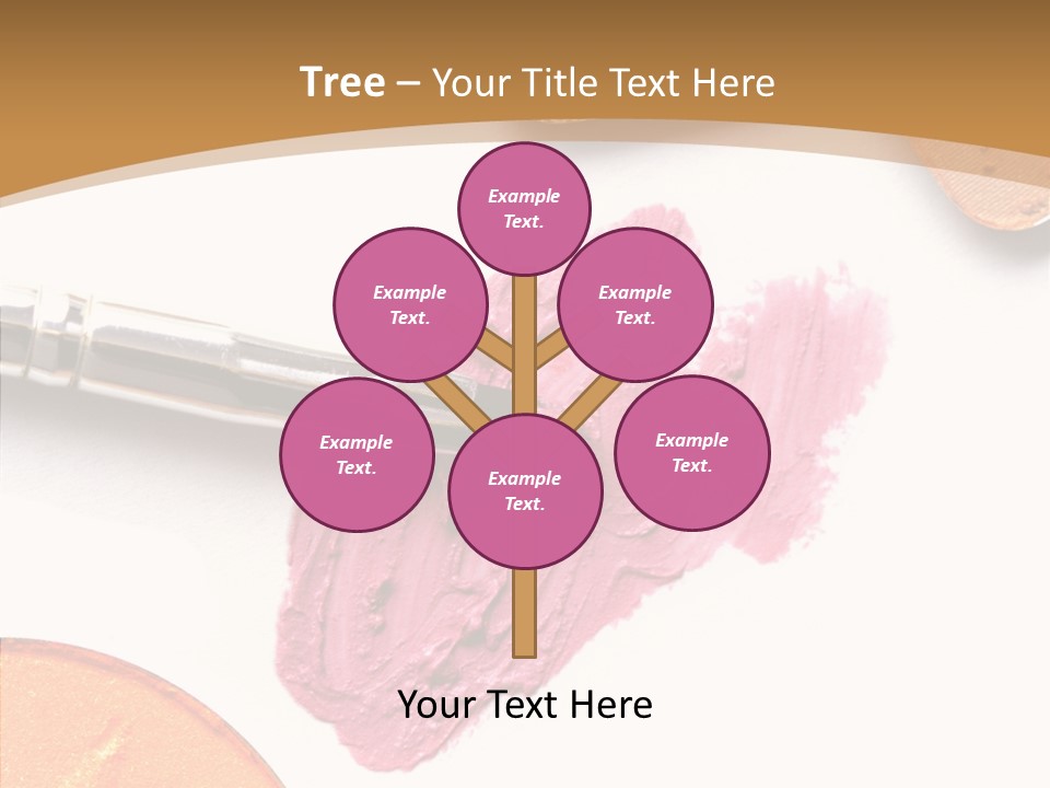 Human Swatch Brown PowerPoint Template