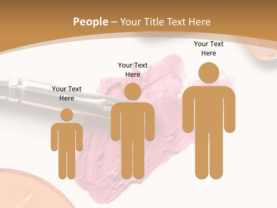 Human Swatch Brown PowerPoint Template