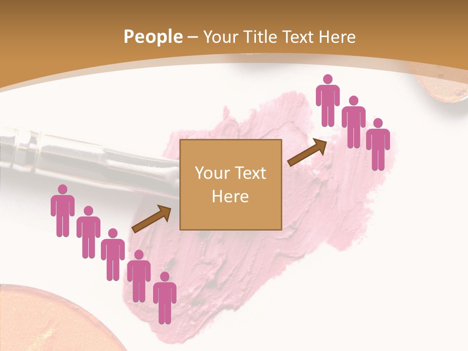 Human Swatch Brown PowerPoint Template