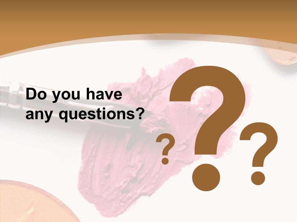 Human Swatch Brown PowerPoint Template