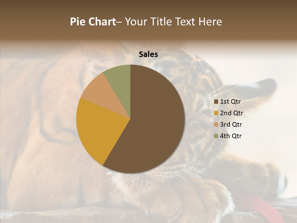 Orange One Animal PowerPoint Template