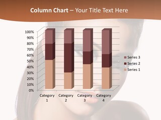 Female Hair View PowerPoint Template