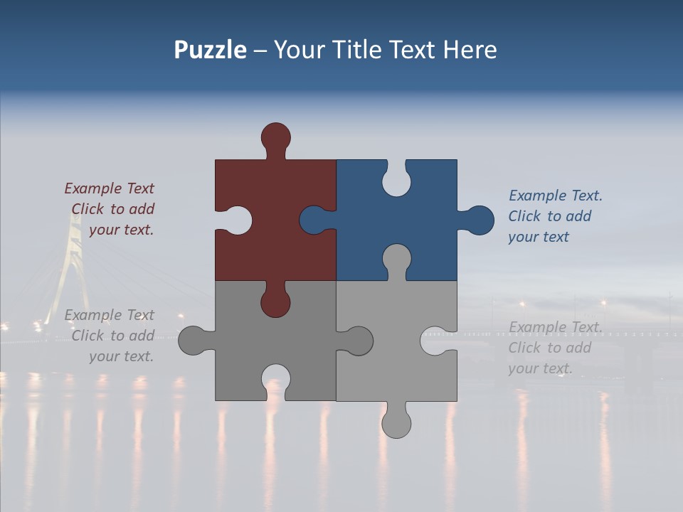 Water Architecture Light PowerPoint Template