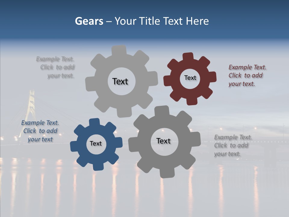 Water Architecture Light PowerPoint Template