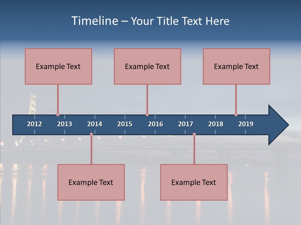 Water Architecture Light PowerPoint Template