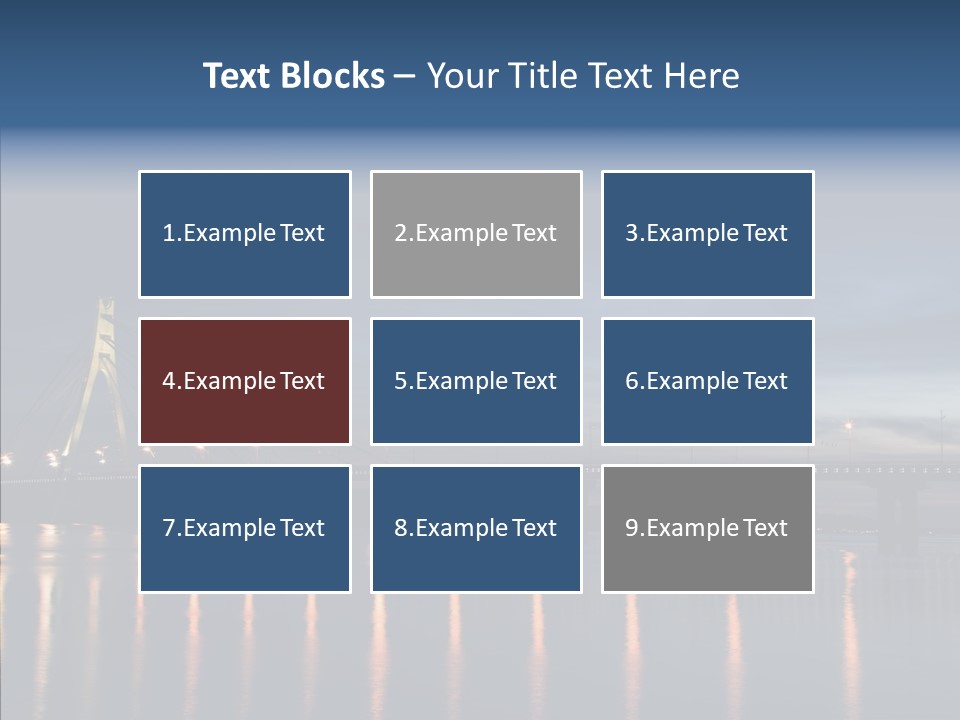 Water Architecture Light PowerPoint Template
