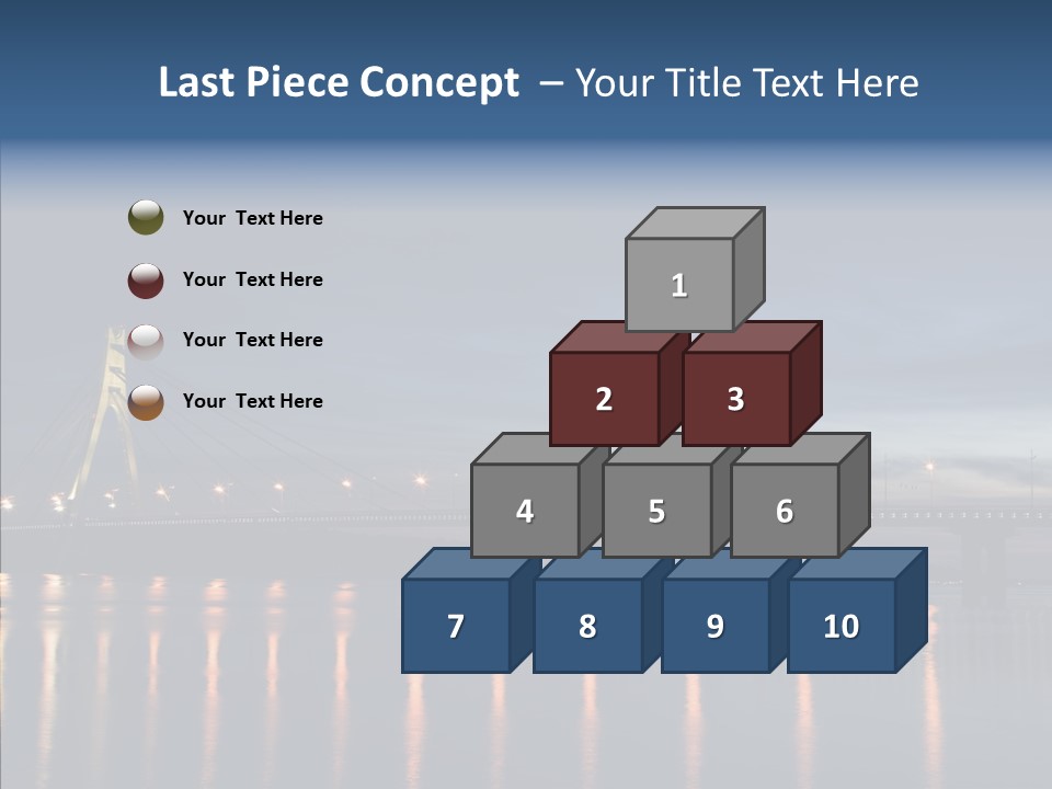 Water Architecture Light PowerPoint Template