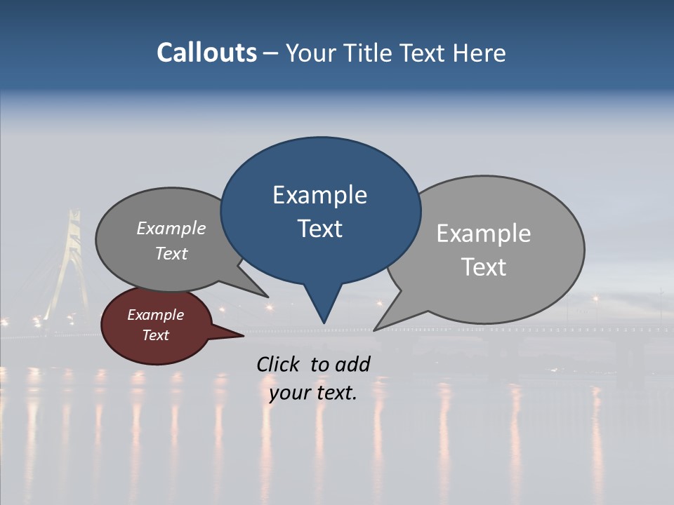 Water Architecture Light PowerPoint Template