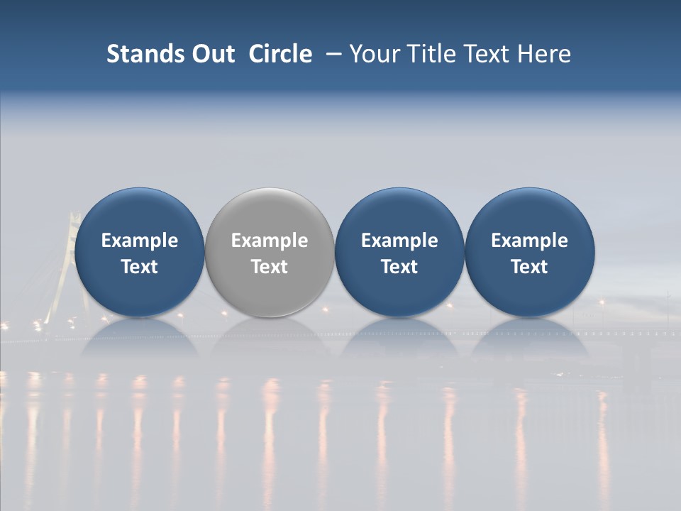 Water Architecture Light PowerPoint Template