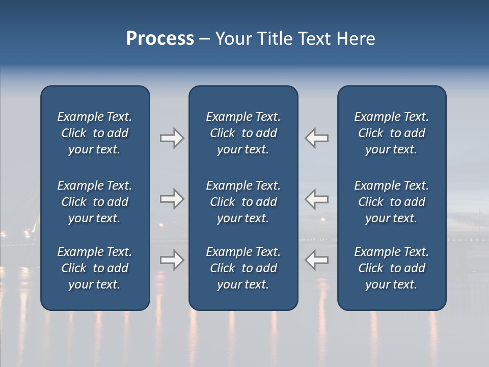 Water Architecture Light PowerPoint Template
