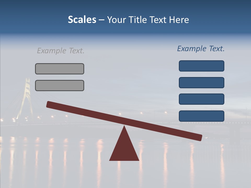 Water Architecture Light PowerPoint Template