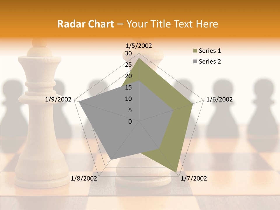 White Move Army PowerPoint Template