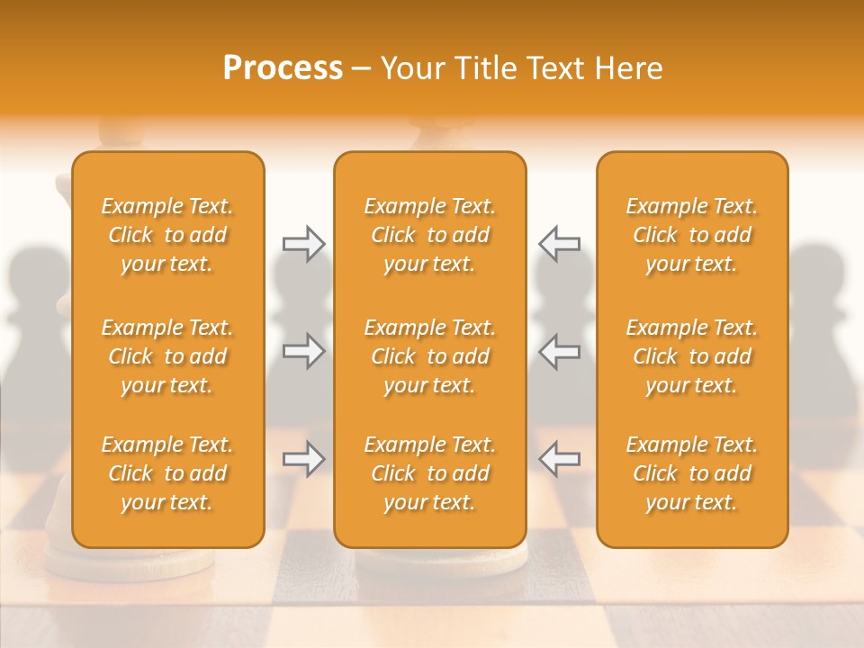 White Move Army PowerPoint Template