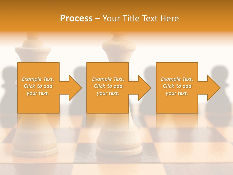White Move Army PowerPoint Template