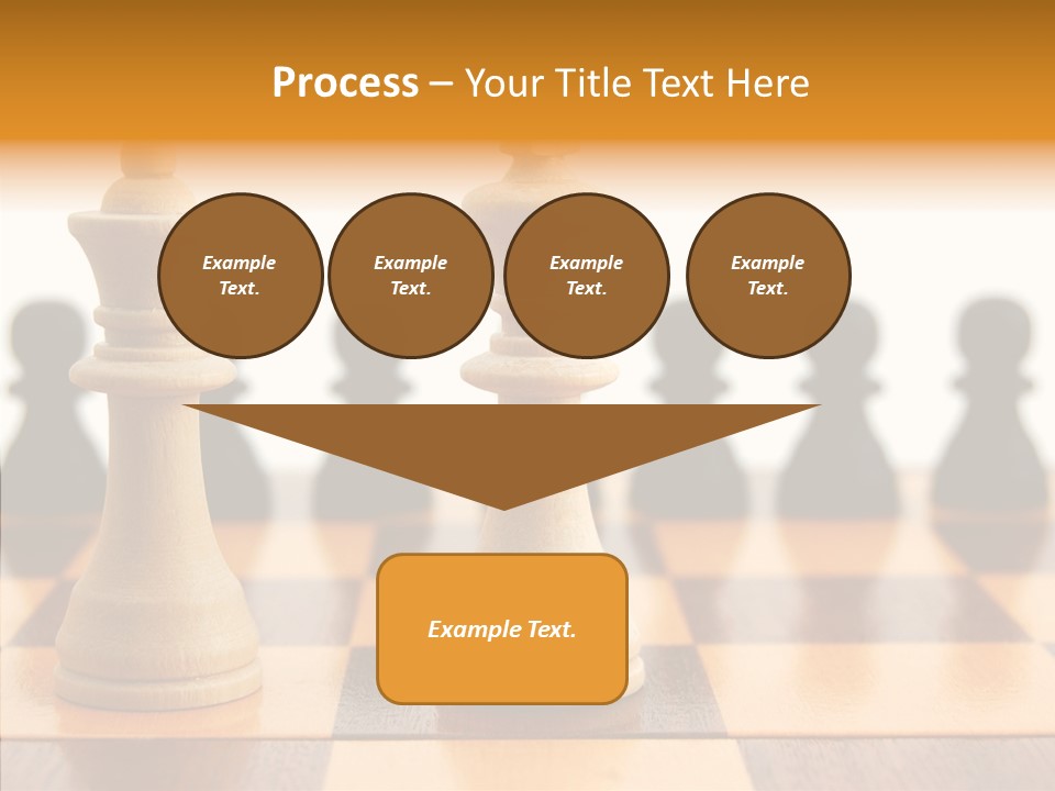 White Move Army PowerPoint Template