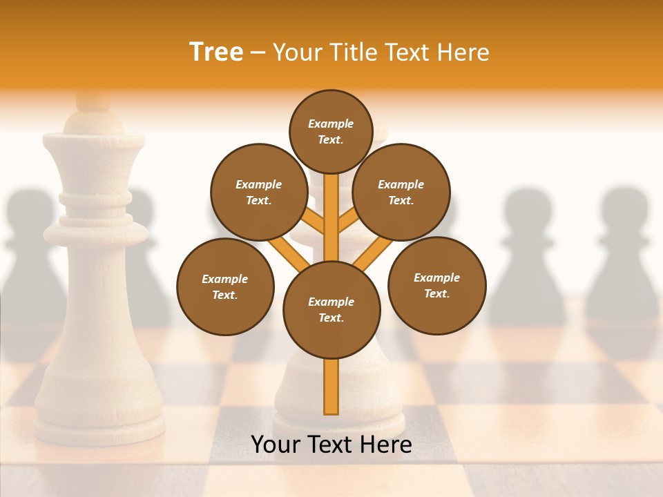 White Move Army PowerPoint Template