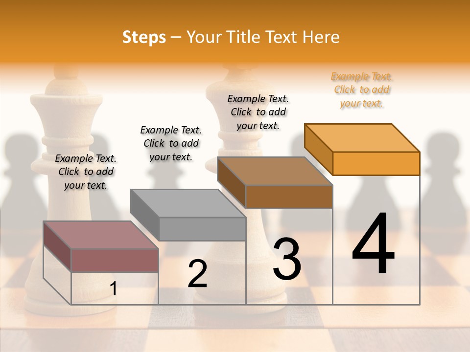 White Move Army PowerPoint Template