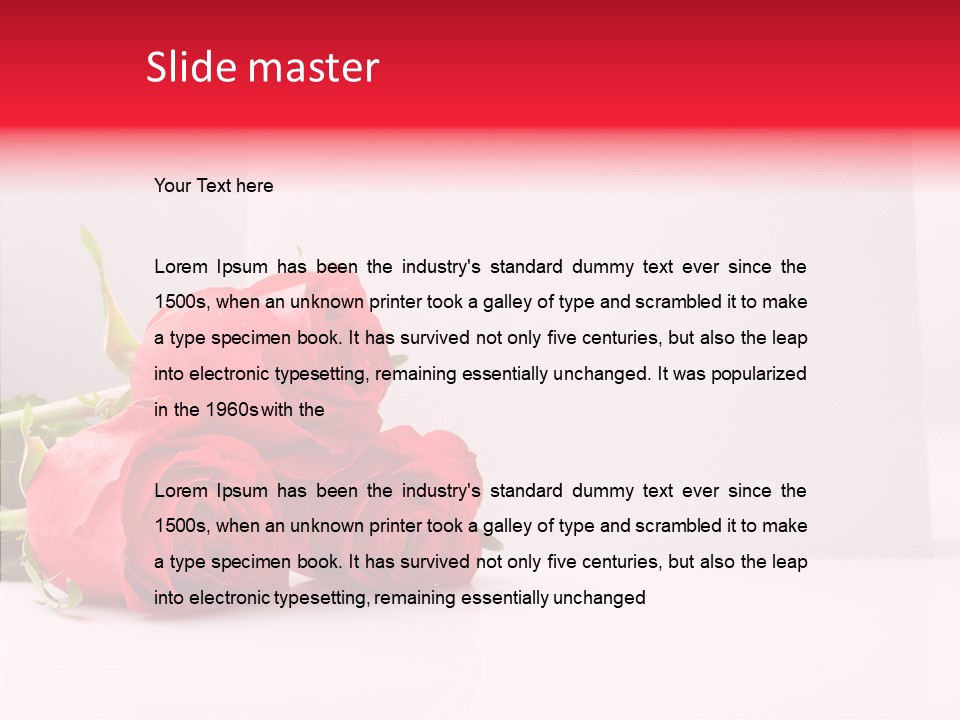 Bright Bud Love PowerPoint Template
