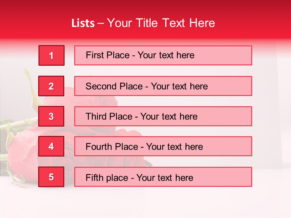 Bright Bud Love PowerPoint Template