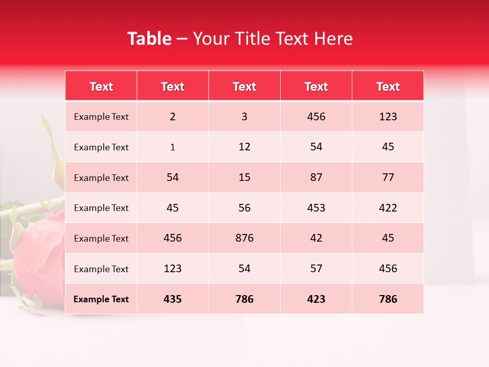 Bright Bud Love PowerPoint Template