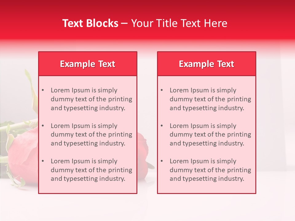 Bright Bud Love PowerPoint Template
