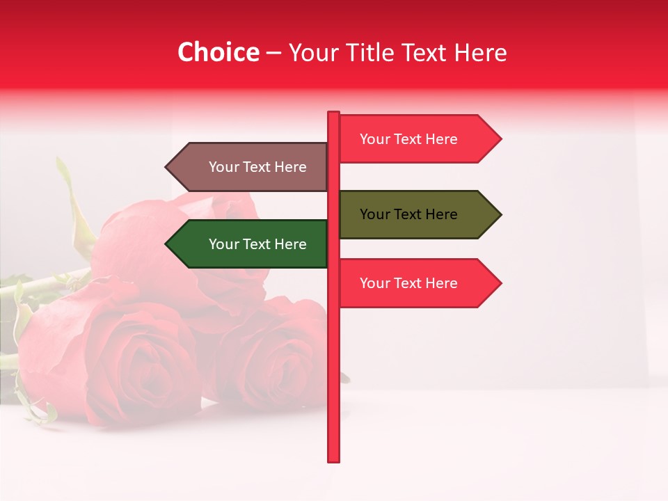 Bright Bud Love PowerPoint Template