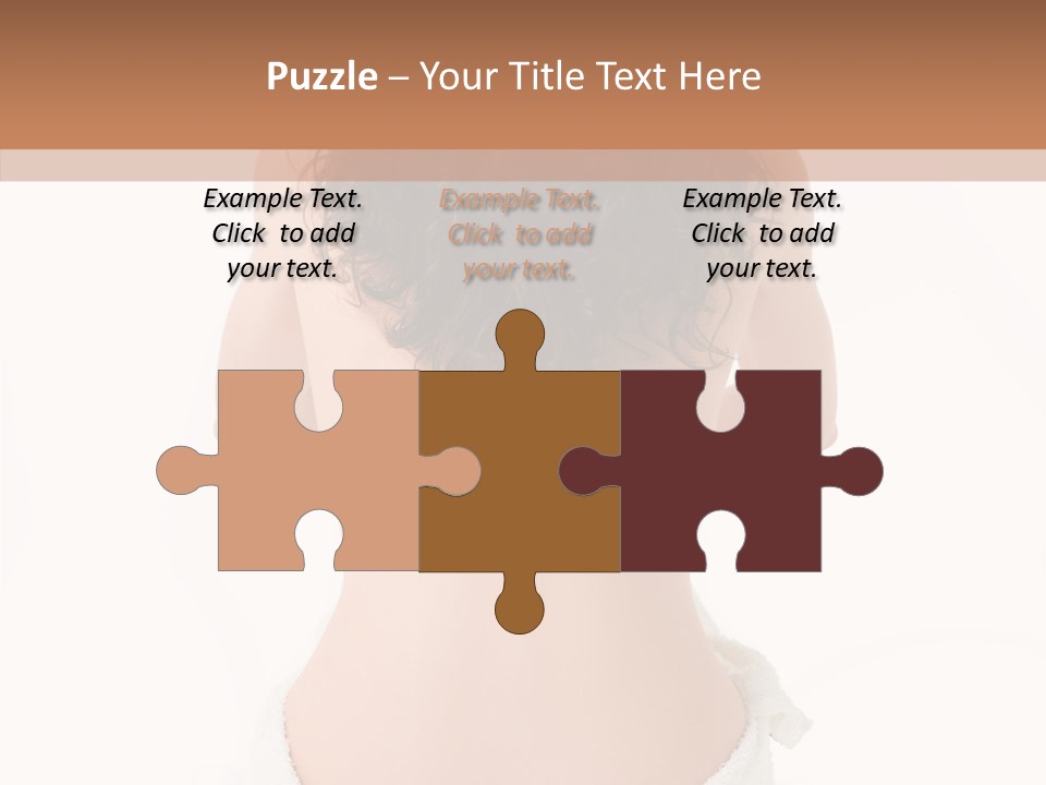 Skin Lady Beauty PowerPoint Template